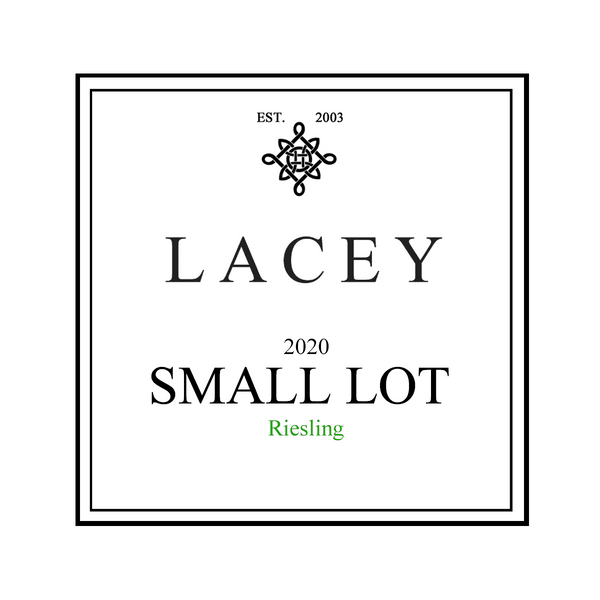 2020 Riesling Small Lot - Lacey Estates Winery